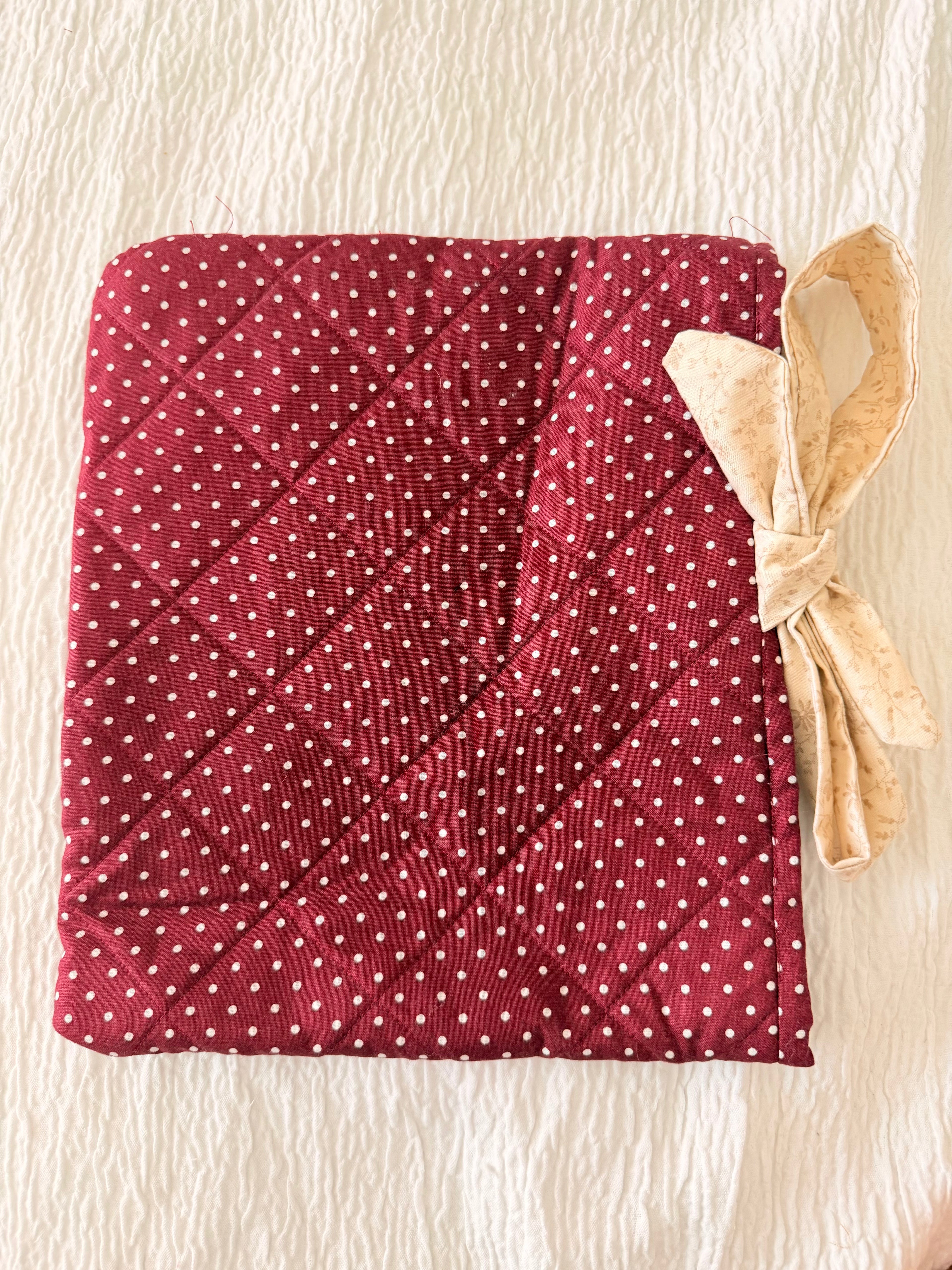 Quilted Book Cover